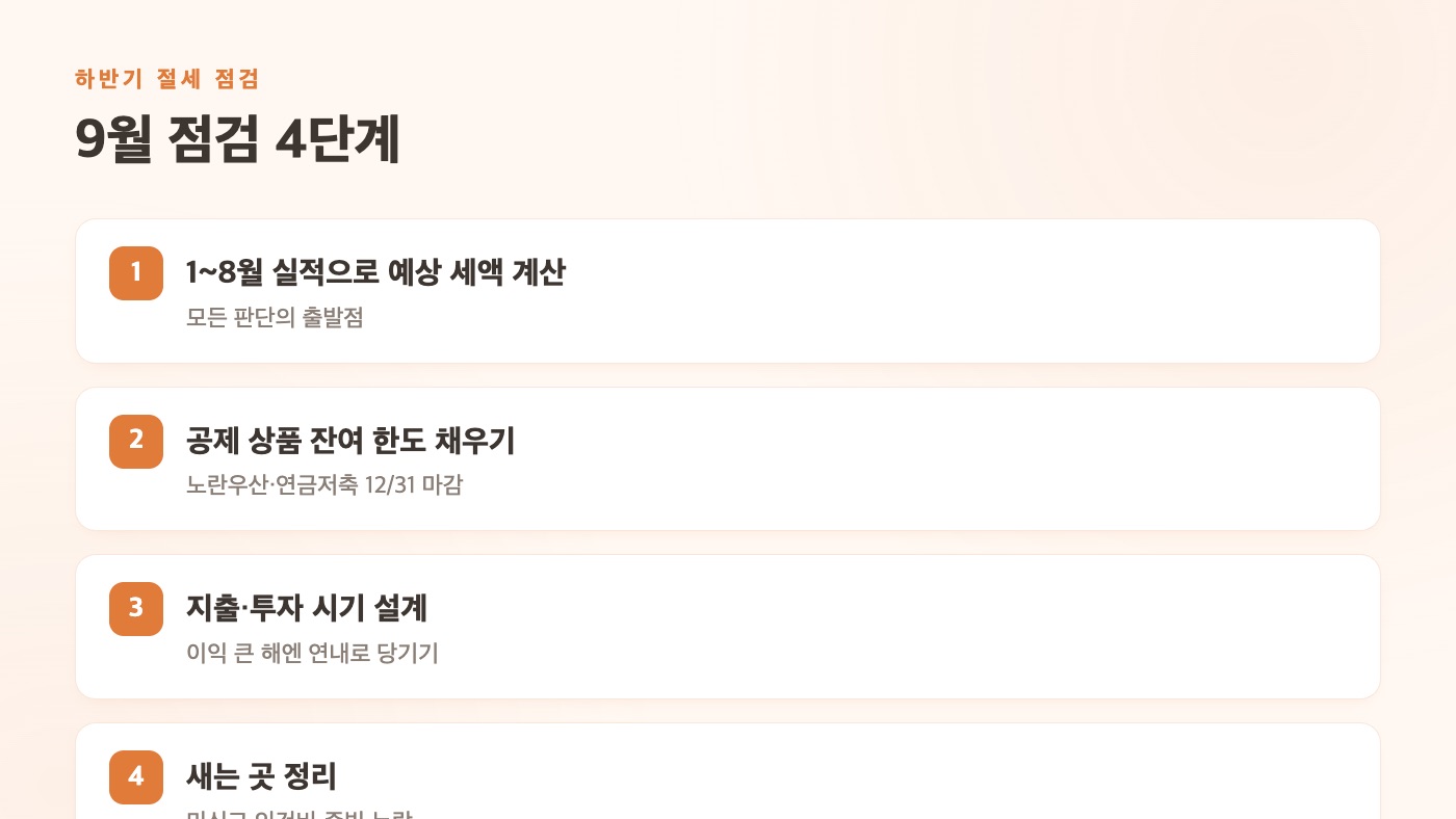 9월 점검 4단계